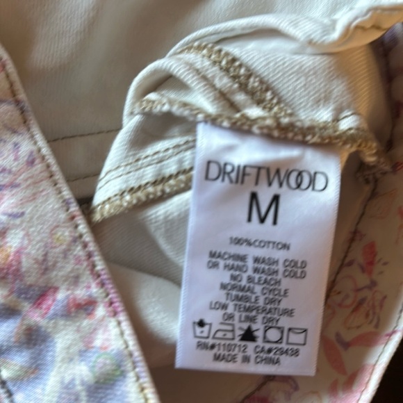 #36 NWT Free People X Driftwood Shane x Sweet Romeo Vest in White - Picture 5 of 5